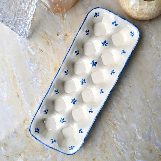 Egg Tray - French Provençal