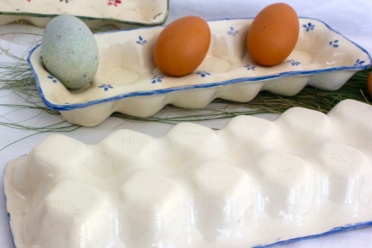 Egg Tray - French Provençal