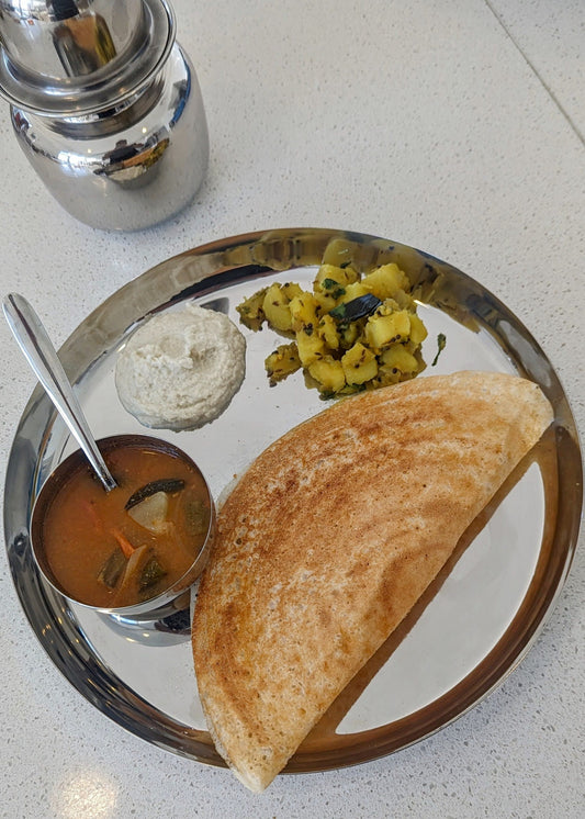 Cooking Class - Learn how to make Masala Dosa and Chutney!